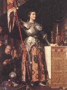 Joan of Arc at the Coronation of Charles VII in Reims Cathedral (mk45)